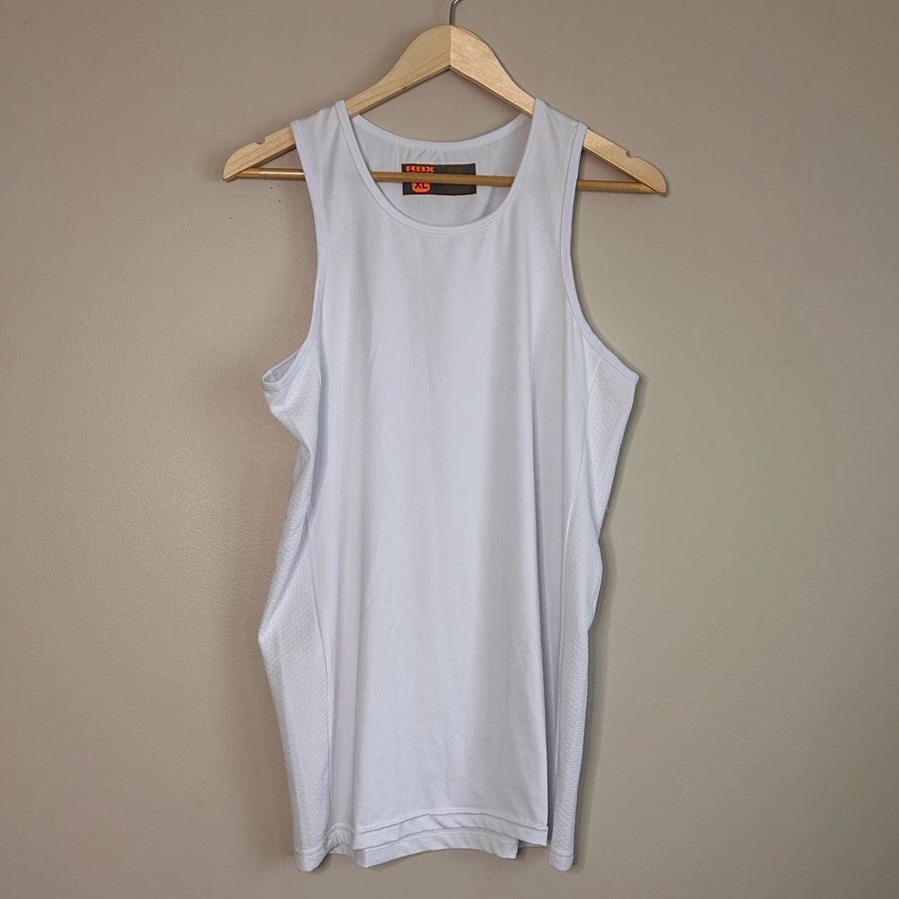 RBX White Compression Performance Tank Top Size Men's XL